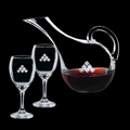 60 Oz. Medford Carafe w/ 2 Wine Glasses